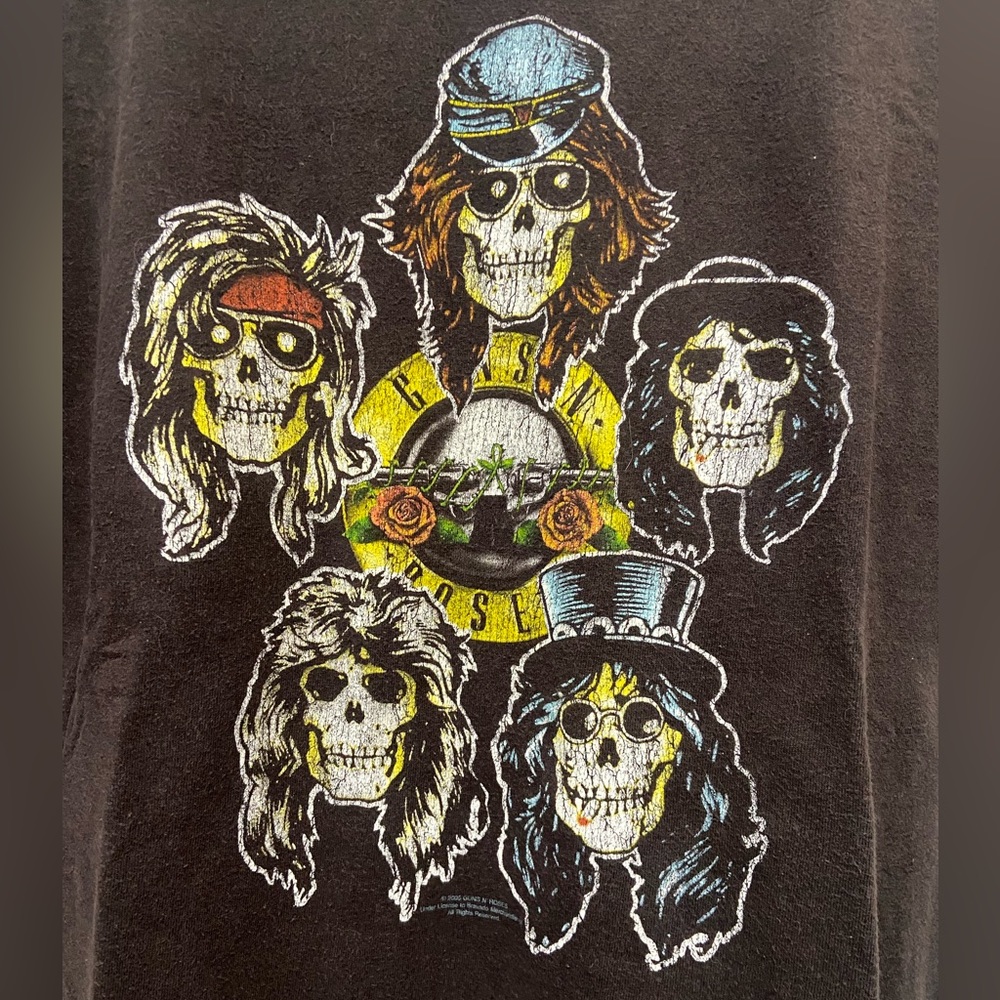 Vintage Guns and Roses T-Shirt unisex